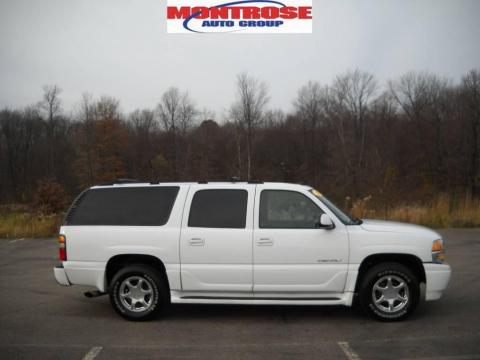 Summit White GMC Yukon XL Denali AWD.  Click to enlarge.