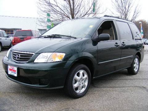 Rainforest Green Mica Mazda MPV LX.  Click to enlarge.