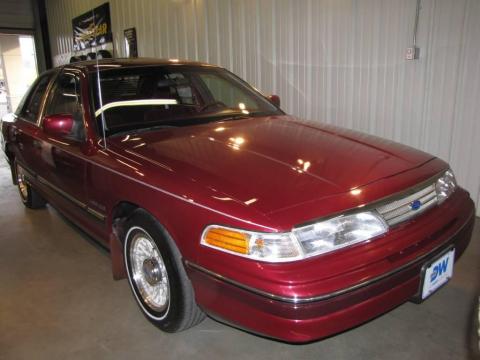 Dark Red Metallic Ford Crown Victoria LX.  Click to enlarge.