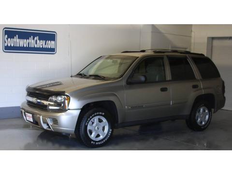 Light Pewter Metallic Chevrolet TrailBlazer LS 4x4.  Click to enlarge.