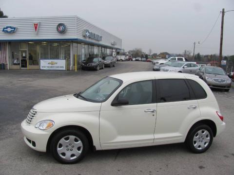 Cool Vanilla White Chrysler PT Cruiser Touring.  Click to enlarge.