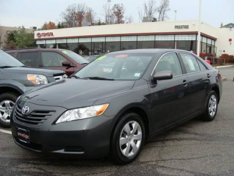 Magnetic Gray Metallic Toyota Camry LE.  Click to enlarge.