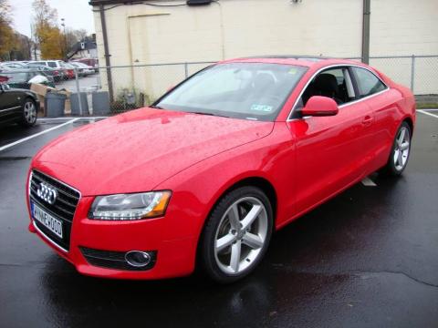 Brilliant Red Audi A5 3.2 quattro Coupe. Click to enlarge. Brilliant Red Audi A5 3.2 quattro Coupe. Click to enlarge.