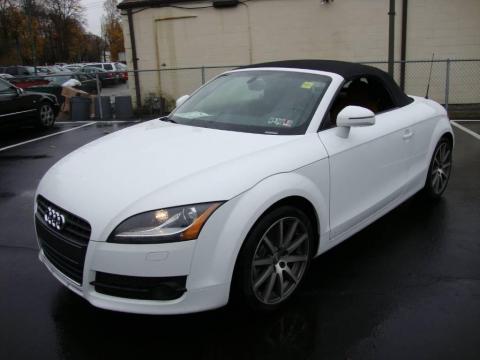 Ibis White Audi TT 2.0T Roadster.  Click to enlarge.