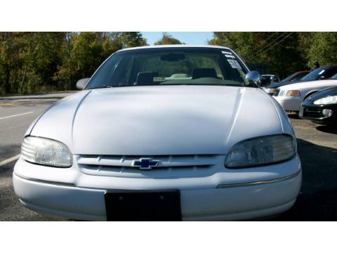 Bright White Chevrolet Lumina Police.  Click to enlarge.