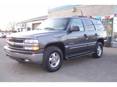 Medium Charcoal Gray Metallic Chevrolet Tahoe LS 4x4.  Click to enlarge.