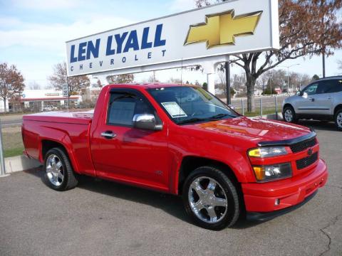 Victory Red Chevrolet Colorado Regular Cab.  Click to enlarge.
