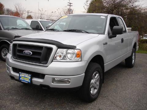 Silver Metallic Ford F150 STX SuperCab 4x4.  Click to enlarge.