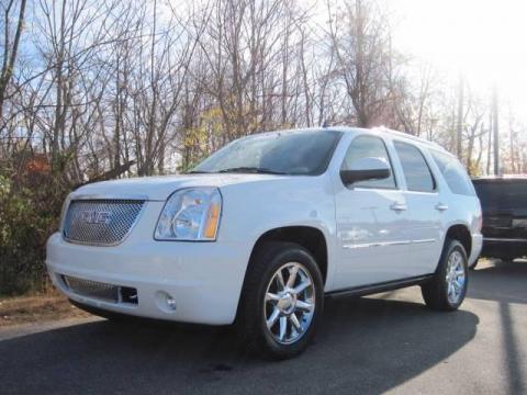 Summit White GMC Yukon Denali AWD.  Click to enlarge.