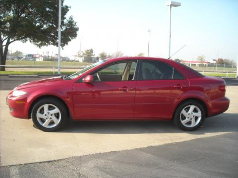 Redfire Metallic Mazda MAZDA6 i Sedan.  Click to enlarge.