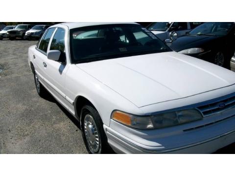 Oxford White Ford Crown Victoria Police Interceptor.  Click to enlarge.