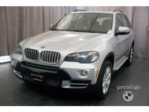 Titanium Silver Metallic BMW X5 xDrive48i.  Click to enlarge.