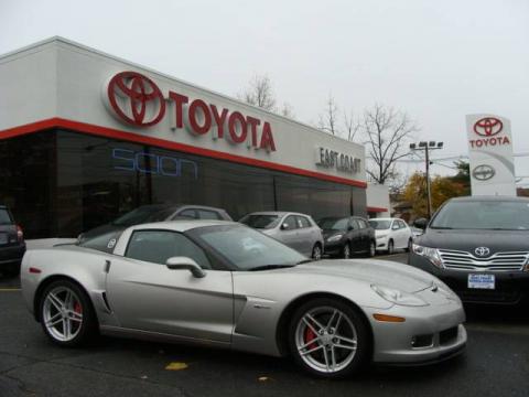 Machine Silver Metallic Chevrolet Corvette Z06.  Click to enlarge.