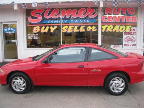 Bright Red Chevrolet Cavalier RS Coupe. Click to enlarge. Bright Red Chevrolet Cavalier RS Coupe. Click to enlarge.