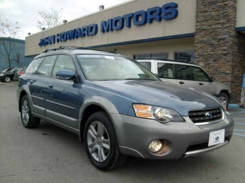 Atlantic Blue Pearl Subaru Outback 3.0 R L.L. Bean Edition Wagon.  Click to enlarge.