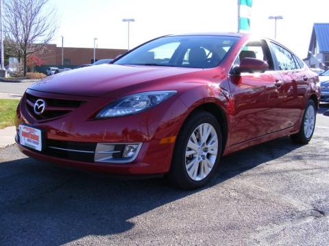 Sangria Red Mica Mazda MAZDA6 i Grand Touring.  Click to enlarge.
