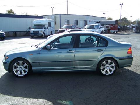 Grey Green Metallic BMW 3 Series 325i Sedan.  Click to enlarge.