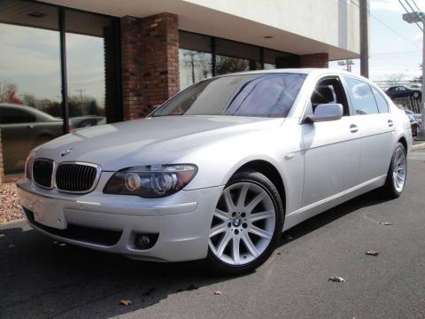 Titanium Silver Metallic BMW 7 Series 750Li Sedan.  Click to enlarge.