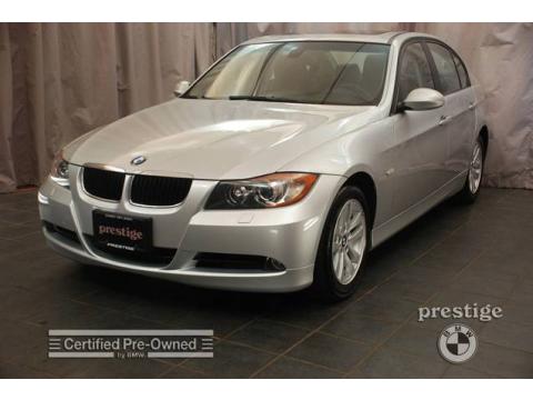 Titanium Silver Metallic BMW 3 Series 328xi Sedan.  Click to enlarge.