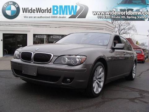 Titanium Grey Metallic BMW 7 Series 750Li Sedan.  Click to enlarge.