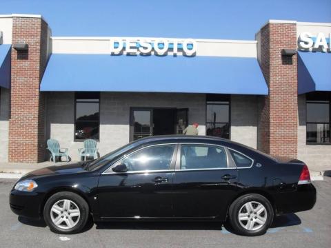 Black Chevrolet Impala LS.  Click to enlarge.