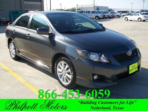 Magnetic Gray Metallic Toyota Corolla S.  Click to enlarge.
