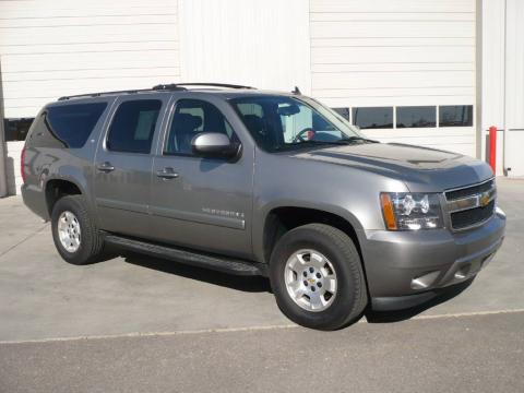 Greystone Metallic Chevrolet Suburban LT 4x4.  Click to enlarge.
