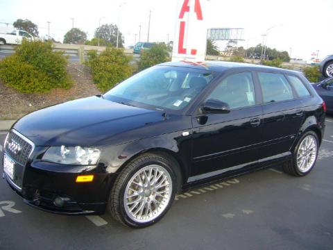 Brilliant Black Audi A3 3.2 S Line quattro.  Click to enlarge.