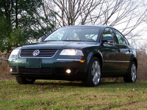 Northern Green Volkswagen Passat GLX Sedan.  Click to enlarge.
