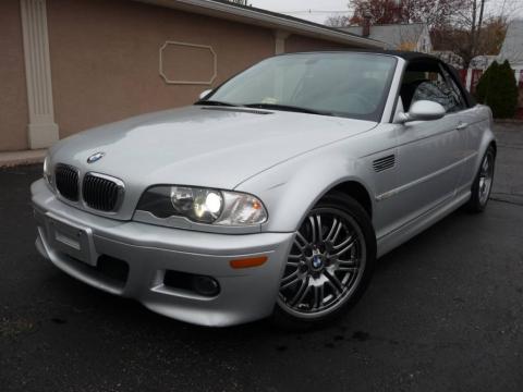 Titanium Silver Metallic BMW M3 Convertible.  Click to enlarge.