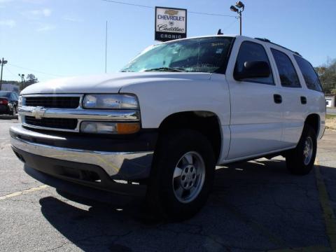 Summit White Chevrolet Tahoe LT.  Click to enlarge.
