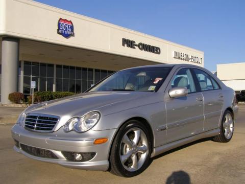 Iridium Silver Metallic Mercedes-Benz C 230 Kompressor Sedan.  Click to enlarge.