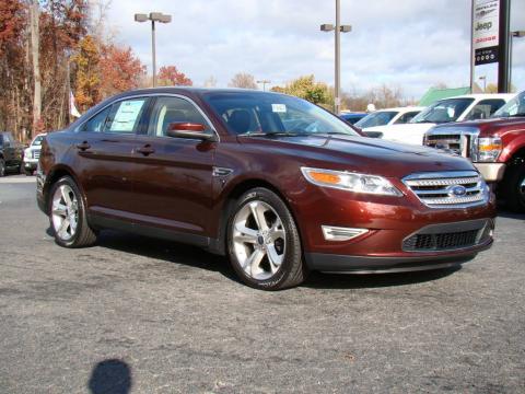 Cinnamon Red Metallic Ford Taurus SHO AWD.  Click to enlarge.