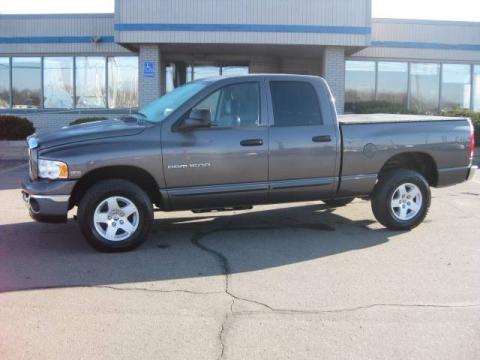 Graphite Metallic Dodge Ram 1500 Laramie Quad Cab 4x4.  Click to enlarge.