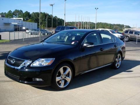 Black Sapphire Pearl Lexus GS 350.  Click to enlarge.