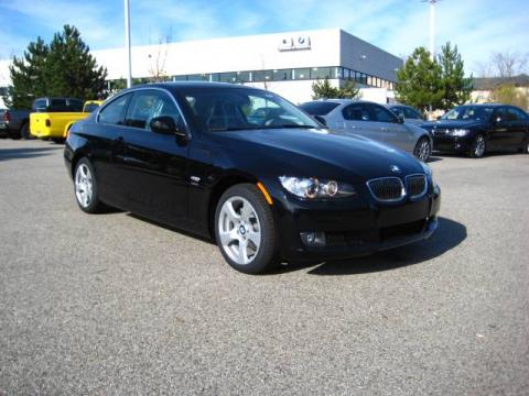 Jet Black BMW 3 Series 328i xDrive Coupe.  Click to enlarge.