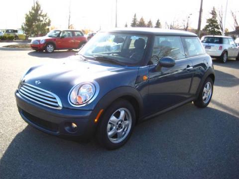 Horizon Blue Metallic Mini Cooper Hardtop.  Click to enlarge.