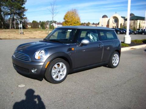 Dark Silver Metallic Mini Cooper Clubman.  Click to enlarge.