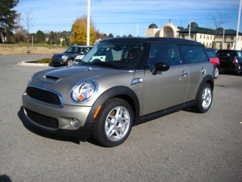 Sparkling Silver Metallic Mini Cooper S Clubman.  Click to enlarge.