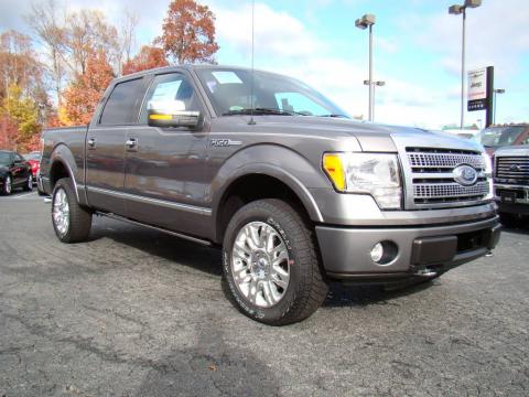Sterling Grey Metallic Ford F150 Platinum SuperCrew 4x4.  Click to enlarge.