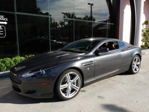 Meteorite Silver Aston Martin DB9 Coupe.  Click to enlarge.