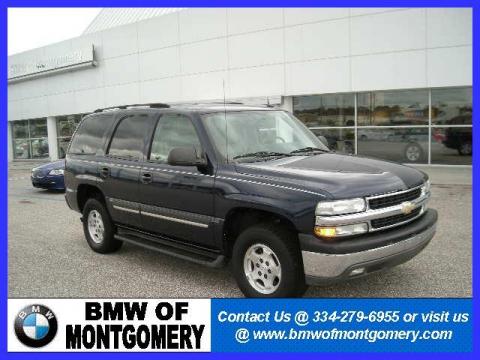 Dark Blue Metallic Chevrolet Tahoe LT.  Click to enlarge.