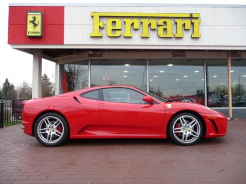 Rosso Corsa (Red) Ferrari F430 Coupe.  Click to enlarge.