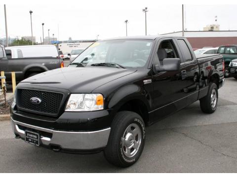 Black Ford F150 XLT SuperCab 4x4.  Click to enlarge.