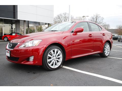 Matador Red Mica Lexus IS 250 AWD.  Click to enlarge.