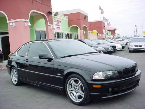 Jet Black BMW 3 Series 330i Coupe.  Click to enlarge.