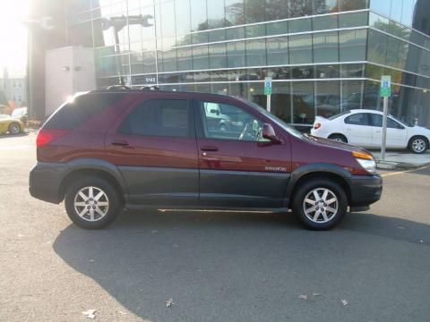 Medium Red Metallic Buick Rendezvous CXL AWD.  Click to enlarge.