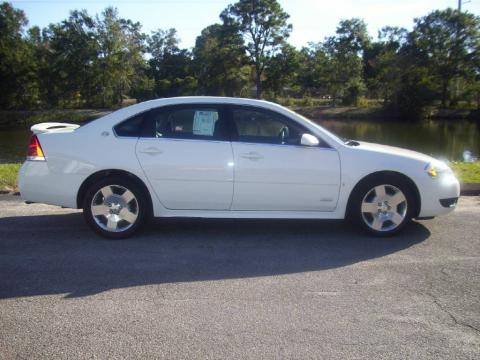 White Chevrolet Impala SS.  Click to enlarge.