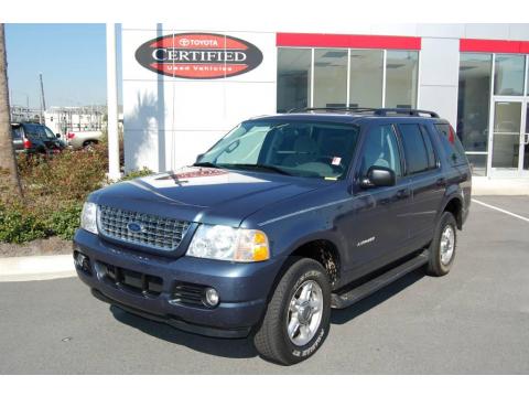 Medium Wedgewood Blue Metallic Ford Explorer XLT.  Click to enlarge.