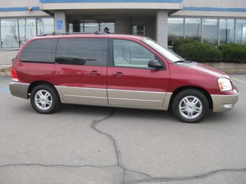 Dark Toreador Red Metallic Ford Freestar Limited.  Click to enlarge.